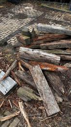 Hout brandhout azobe haardhout, Tuin en Terras, Haardhout, Minder dan 3 m³, Ophalen of Verzenden, Overige houtsoorten, Blokken
