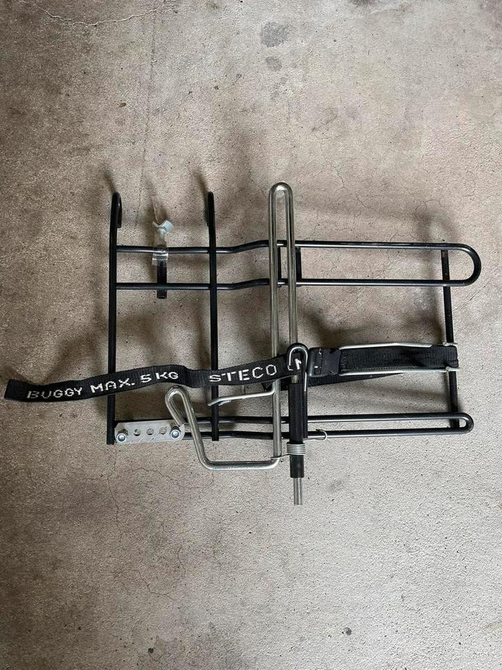 Buggy drager voor op de fiets, Fietsen en Brommers, Fietsaccessoires | Buggydragers, Gebruikt, Ophalen of Verzenden