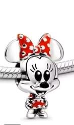Zilveren Pandora bedels Minnie Mouse poppetjes, Verzenden, Nieuw, Zilver, Zilver