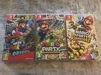 Nintendo Switch Games - Mario Party & Odyssey, Spelcomputers en Games, Eén computer, Ophalen of Verzenden, Zo goed als nieuw, Platform