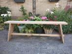 Bankje van steigerhout, Ophalen, 100 tot 150 cm, Zo goed als nieuw, 25 tot 50 cm