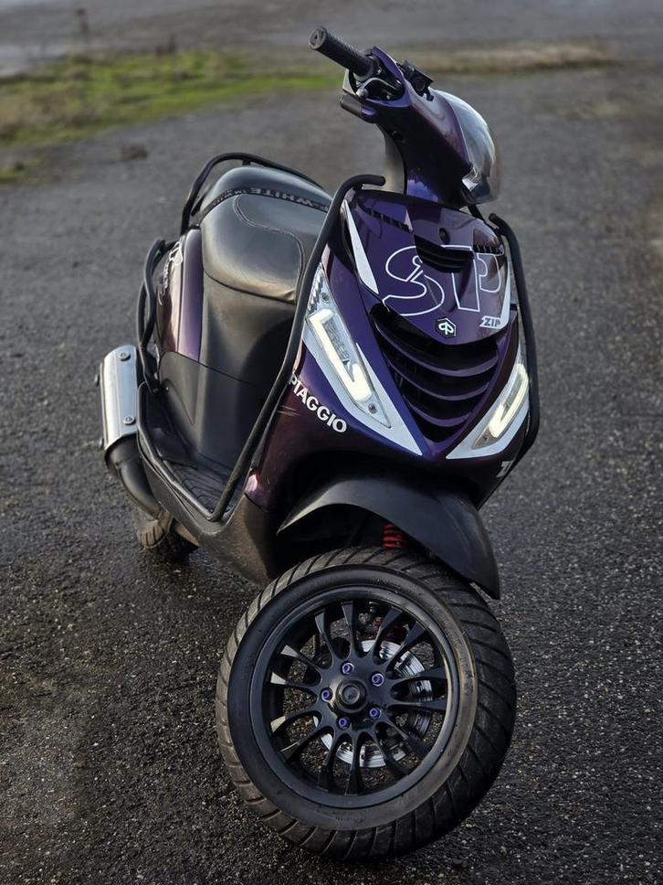 Zip 172cc 2t, Fietsen en Brommers, Scooters | Piaggio, Zo goed als nieuw, Zip, Tweetakt, Ophalen