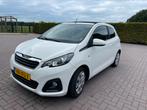 Peugeot 108 1.0 12V E-vti 68PK 2016 Wit Electrvouwdak/Cabrio, Auto's, Voorwielaandrijving, 4 stoelen, Wit, Origineel Nederlands