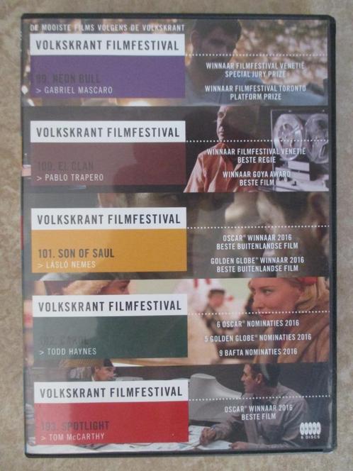 Volkskrant Filmfestival 99 - 103 ( 5 DVD BOX ), Cd's en Dvd's, Dvd's | Filmhuis, Zo goed als nieuw, Overige gebieden, Boxset, Alle leeftijden