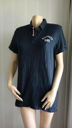 donkerblauwe TOMMY HILFIGER polo, Maat 38/40 (M), Zo goed als nieuw, Korte mouw, Tommy Hilfiger