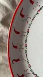 Kerstbord en lepel met kabouters, Nieuw, Ophalen of Verzenden, Bord(en), Overige stijlen