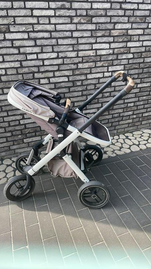 Dubatti kinderwagen met reiswieg, Kinderen en Baby's, Buggy's, Gebruikt, Overige merken, Regenhoes, Verstelbare rugleuning, Zonnekap
