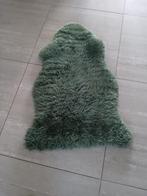 SET SCHAPENVACHT-PLAID EN KUSSENS GROEN, Ophalen, Zo goed als nieuw, Groen