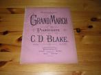 Grand march - c.d. Blake, Piano, Gebruikt, Ophalen of Verzenden