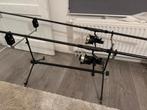 Complete karperset: 2x Shimano 13ft + Baitrunner + 2x Delkim, Ophalen, Gebruikt, Complete set