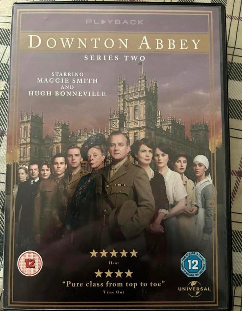 Downton Abbey Seizoen 2 /// 4 Dvd’s Engelstalig, Vanaf 9 jaar, Ophalen of Verzenden, Gebruikt, Drama