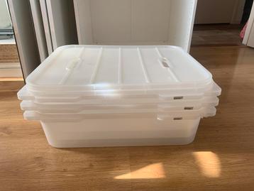 2 Ikea opbergbakken met deksels voor ikea pax kast 75 bij 58 beschikbaar voor biedingen