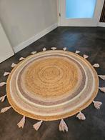 Benuta LOVIS rond vloerkleed - 115cm, Huis en Inrichting, Stoffering | Tapijten en Kleden, Wit, Rond, Ophalen of Verzenden, Zo goed als nieuw