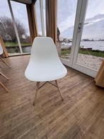 8 witte kuipstoeltjes, Huis en Inrichting, Stoelen, Ophalen, Gebruikt, Wit, Vijf, Zes of meer stoelen
