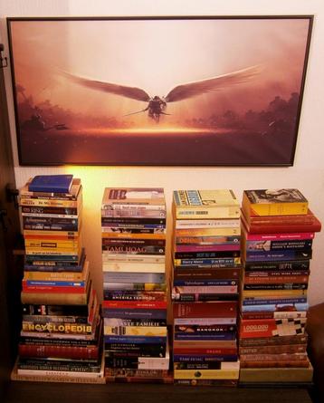 100 BOEKEN VOOR MAAR € 50,00 PARTIJ KOOPJE ! beschikbaar voor biedingen