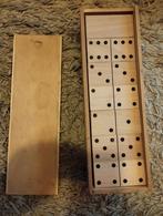 Oud Domino Spel in Houten Doos, Ophalen of Verzenden, Gebruikt, Overige typen