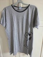 Snoopy pyjama shirt one size, Kleding | Dames, Ophalen of Verzenden, Gedragen, Grijs, Korte mouw