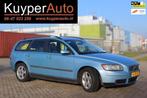 Volvo V50 2.4 nette automaat goed onderhouden DISTR REC. TRE, Gebruikt, 700 kg, Blauw, 2435 cc