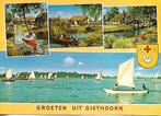 Giethoorn- -4-luik., Verzamelen, Ansichtkaarten | Nederland, Verzenden, 1960 tot 1980, Ongelopen, Overijssel
