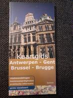 Lannoo's kaartengids Antwerpen, Gent, Brussel, Gent, Overige merken, Ophalen of Verzenden, Zo goed als nieuw, Reisgids of -boek