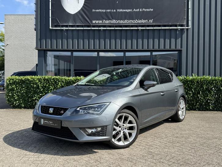 SEAT Leon FR 1.4 TSI 150pk Connect Leder/alcantara Navi 18", Auto's, Seat, Bedrijf, Te koop, Leon, ABS, Airbags, Airconditioning