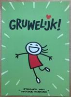 Stripboek “Gruwelijk” van  Maaike Hartjes, Eén stripboek, Ophalen of Verzenden, Nieuw, Maaike Hartjes