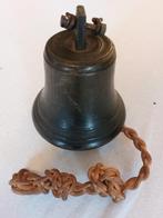 Bronzen scheepsbel met mooie heldere klank, Antiek en Kunst, Ophalen, Brons