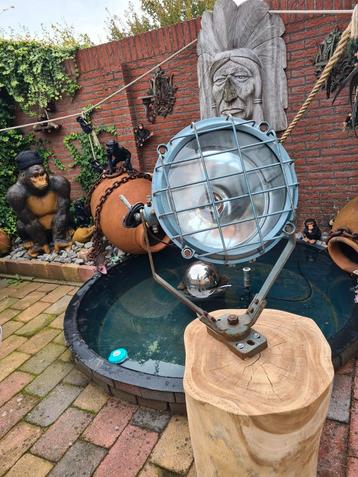 FIFTIES SIXTIES SCHEEPSLAMP VOOR INDUSTRIEL INTERIEUR  beschikbaar voor biedingen