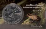 Nieuw-Zeeland, 5 dollar, 2008, Hamiltons Frog oplage 4000, Postzegels en Munten, Munten | Oceanië, Ophalen of Verzenden, Losse munt