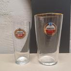 AMSTEL BIER GLAS, Ophalen of Verzenden, Zo goed als nieuw, Bierglas