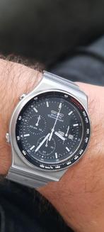 Seiko speedmaster 7a38 quartz vintage heren, Sieraden, Tassen en Uiterlijk, Horloges | Heren, Ophalen of Verzenden, Gebruikt, Staal