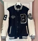 America Today Varsity Jacket - bomberjack Brooklyn maat XS, Kleding | Heren, Blauw, Ophalen of Verzenden, Zo goed als nieuw, Maat 46 (S) of kleiner