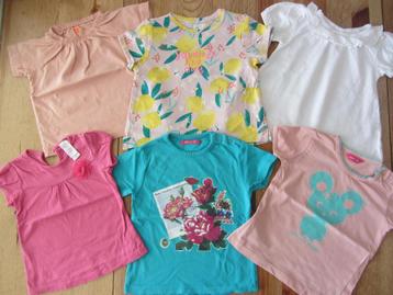 T-shirtjes maat 74 beschikbaar voor biedingen