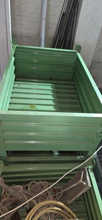 Stalen Palletbakken - Euroformaat - Nieuwstaat beschikbaar voor biedingen
