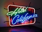 Hotel California neon lamp sixties fifties neonverlichting, Ophalen, Zo goed als nieuw, Lichtbak of (neon) lamp