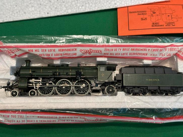 Liliput 1804 H0 Stoomlocomotief met tender S3/6 K.Bay.Sts.B., Hobby en Vrije tijd, Modeltreinen | H0, Zo goed als nieuw, Locomotief