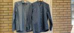 2 x blauwe blouse Tom Tailor en WE maat L bloemetjesmotief., Blauw, Tom Tailor  en WE, Ophalen of Verzenden, Zo goed als nieuw