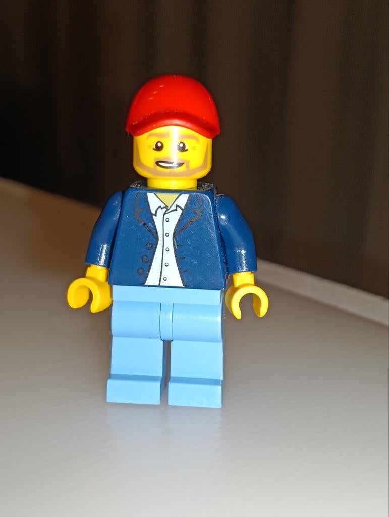 Lego minifigure SC026 race officer, Kinderen en Baby's, Speelgoed | Duplo en Lego, Ophalen of Verzenden, Nieuw