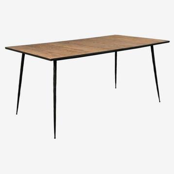 SALE! | Dutchbone Pepper Eettafel Bruin 160x90 beschikbaar voor biedingen