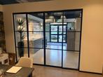 Strakke aluminium Schuifwand met glas 300 x 243,8 cm, Ophalen, 225 cm of meer, Aluminium, Zo goed als nieuw