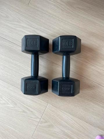 TKO Dumbbells Set of 2 10 lb / 4.5 kg Each – Great Condition beschikbaar voor biedingen