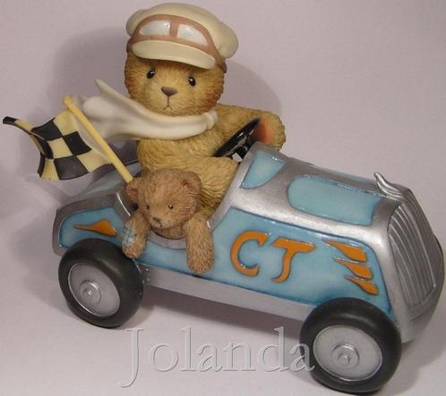 Cherished Teddies Andre, Verzamelen, Beren en Cherished Teddies, Zo goed als nieuw, Beeldje, Cherished Teddies, Ophalen of Verzenden