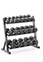 NIEUW! Hex Dumbbells 2,5 t/m 25kg + rek €820 incl. BTW, Sport en Fitness, Fitnessmaterialen, Ophalen of Verzenden, Nieuw, Benen