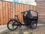 Vogue Superior 3 elektrische bakfiets, Fietsen en Brommers, Fietsen | Bakfietsen, 4 kinderen of meer, Gebruikt, Huif, Ophalen