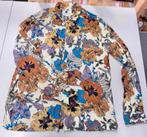 Topman blouse overhemd lang + bloemen bloem L mannen heren, Ophalen of Verzenden, Halswijdte 41/42 (L), A, A