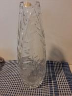 Glazen Vaas met Gravure, Antiek en Kunst, Ophalen of Verzenden