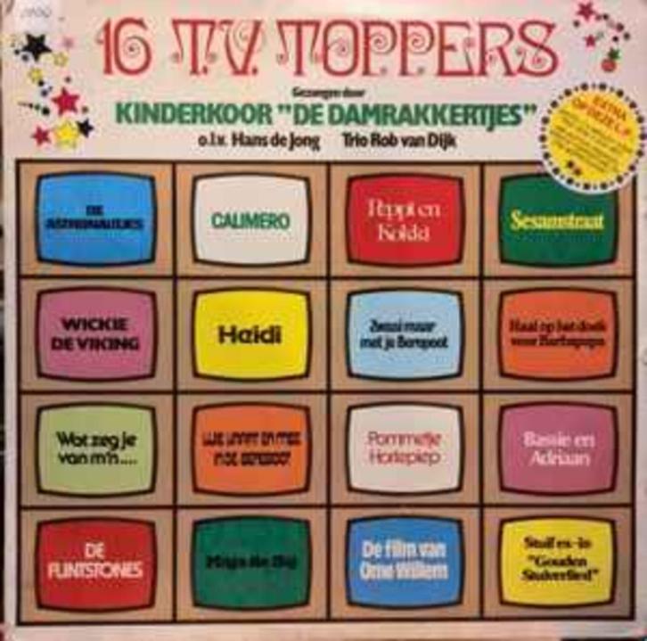 Kinderkoor De Damrakketjes - 16 TV TOPPERS  Originele LP, Cd's en Dvd's, Vinyl | Kinderen en Jeugd, Nieuw in verpakking, Muziek