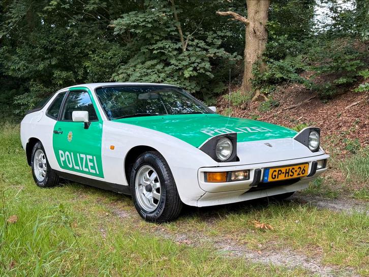 Porsche 924 2.0 Coupe 1984 ( polizei look zijn stickers ), Auto's, Porsche, Bedrijf, Te koop, Benzine, Coupé, Handgeschakeld, Geïmporteerd