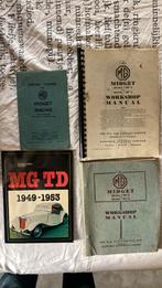 Mg Midget TD TF originele boeken, en een kopie, Auto diversen, Handleidingen en Instructieboekjes, Ophalen of Verzenden