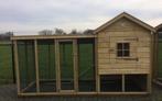 Kippenhok kippenren met legbak legnest op voorraad, Dieren en Toebehoren, Pluimvee | Toebehoren, Ophalen of Verzenden, Nieuw, Kippenhok of Kippenren